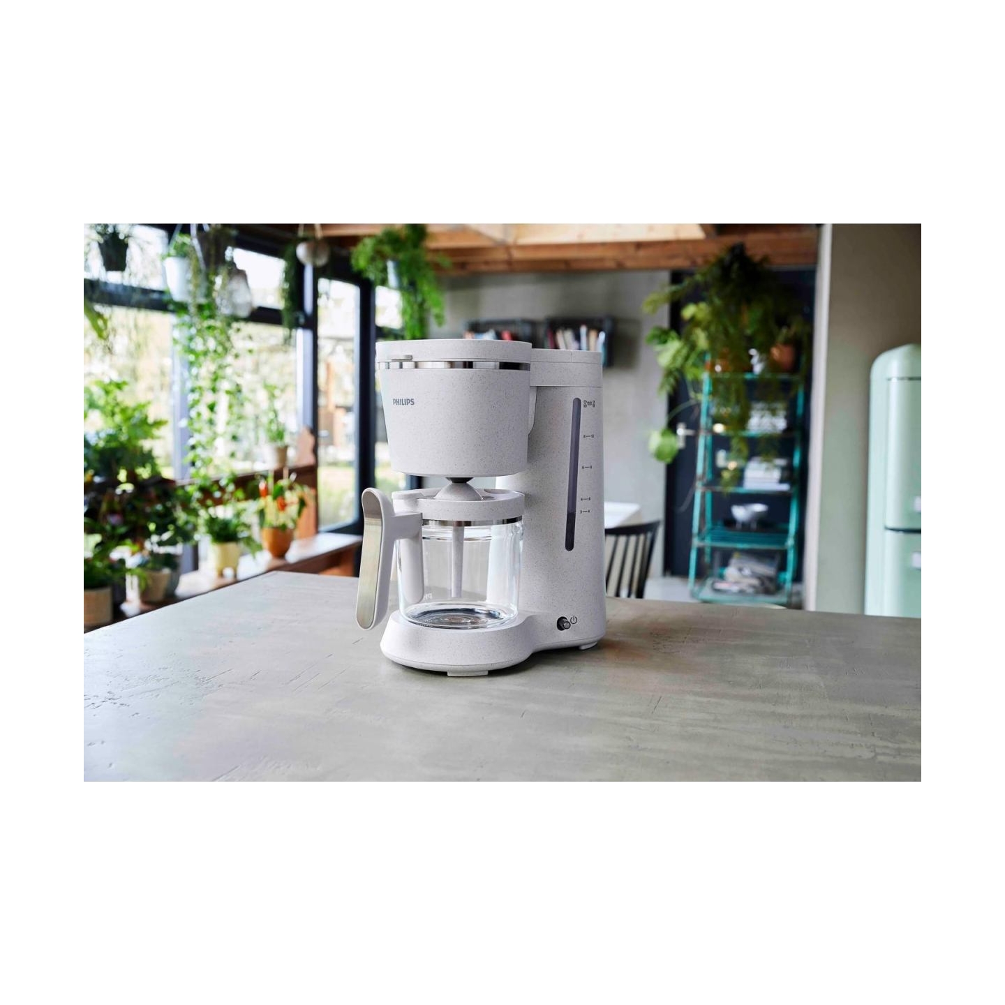 Philips Eco Conscious Edition Drip Filter Coffee Machine HD5120/00, 1.2L / HD5120/00