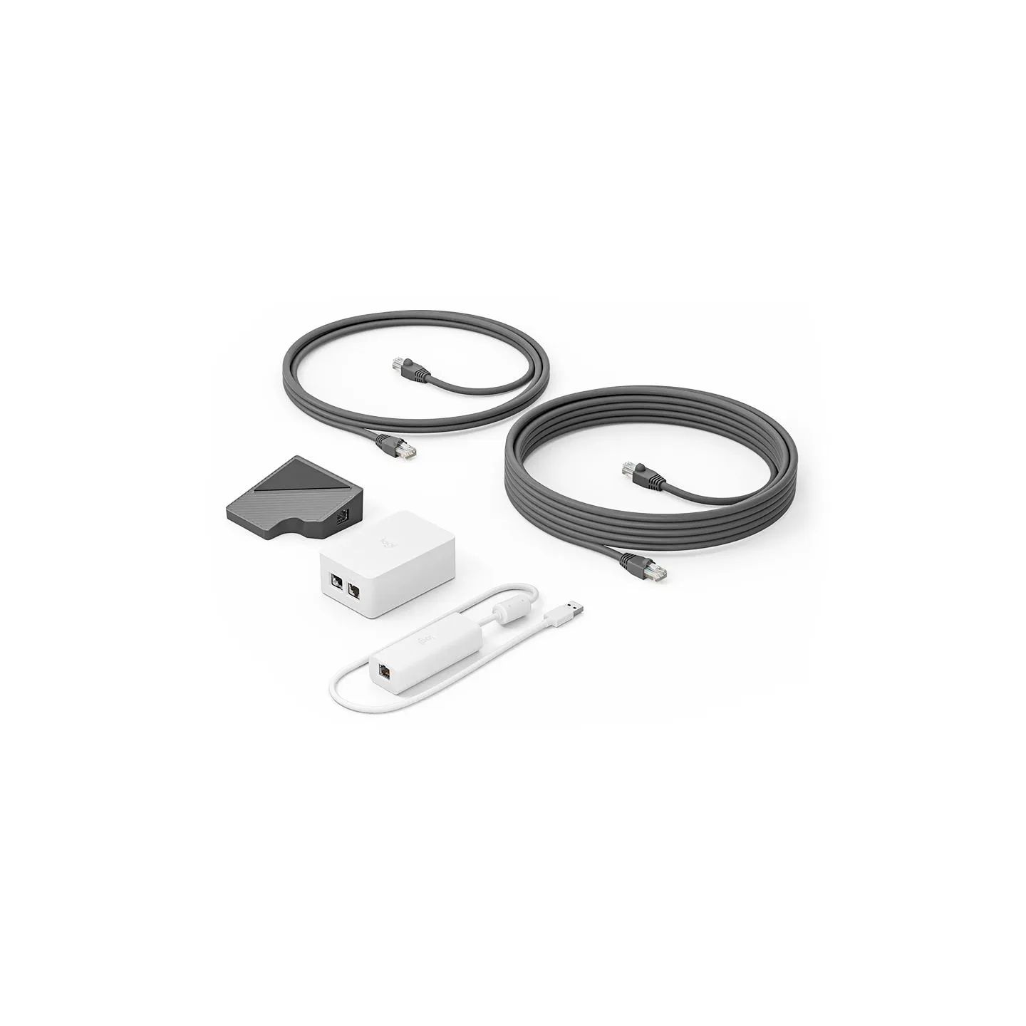 Logitech PoE Injector with plug set - OFF WHITE - OTHER - WW - POE INJECTOR W/ PLUG SET