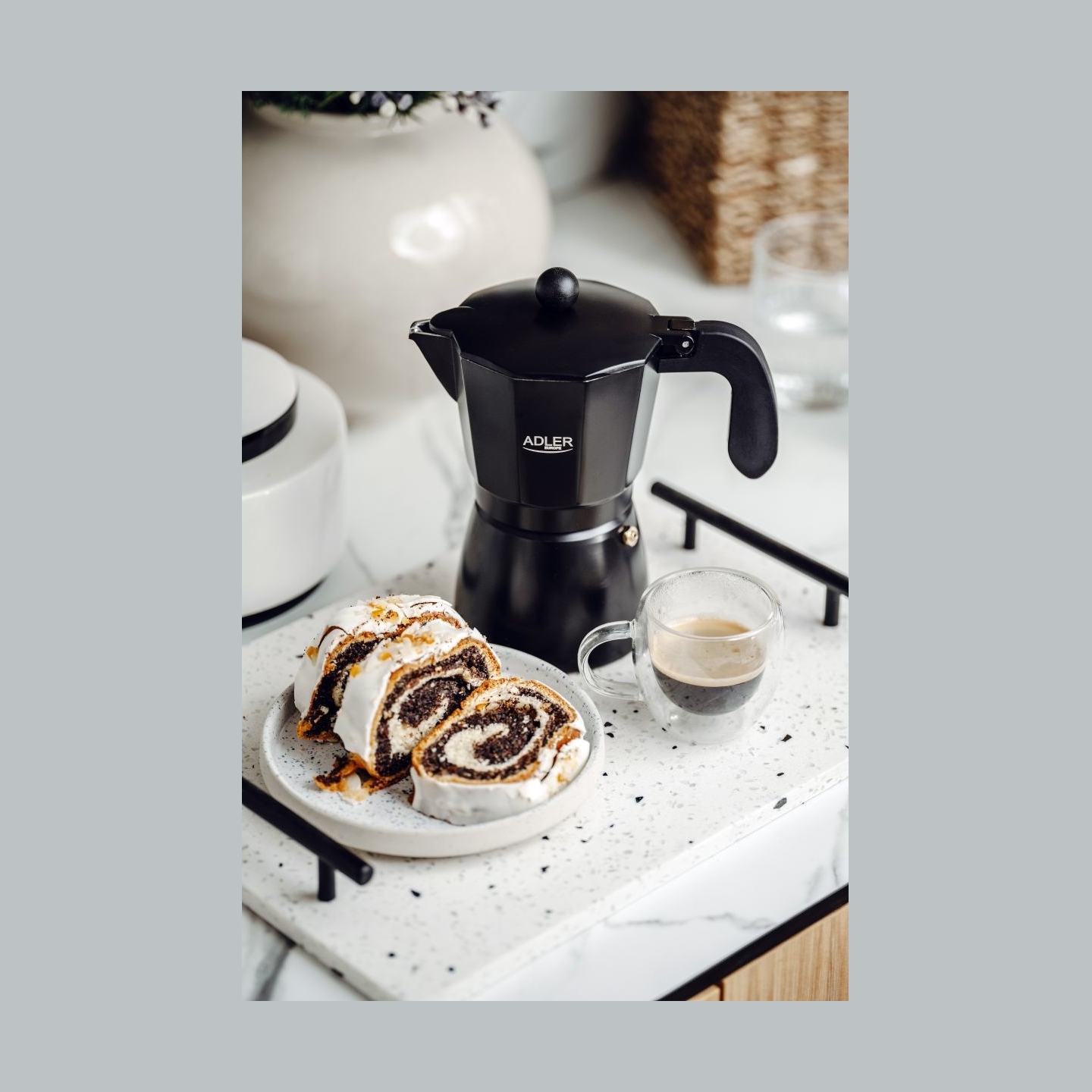 Adler | Espresso Coffee Maker | AD 4421 | Black