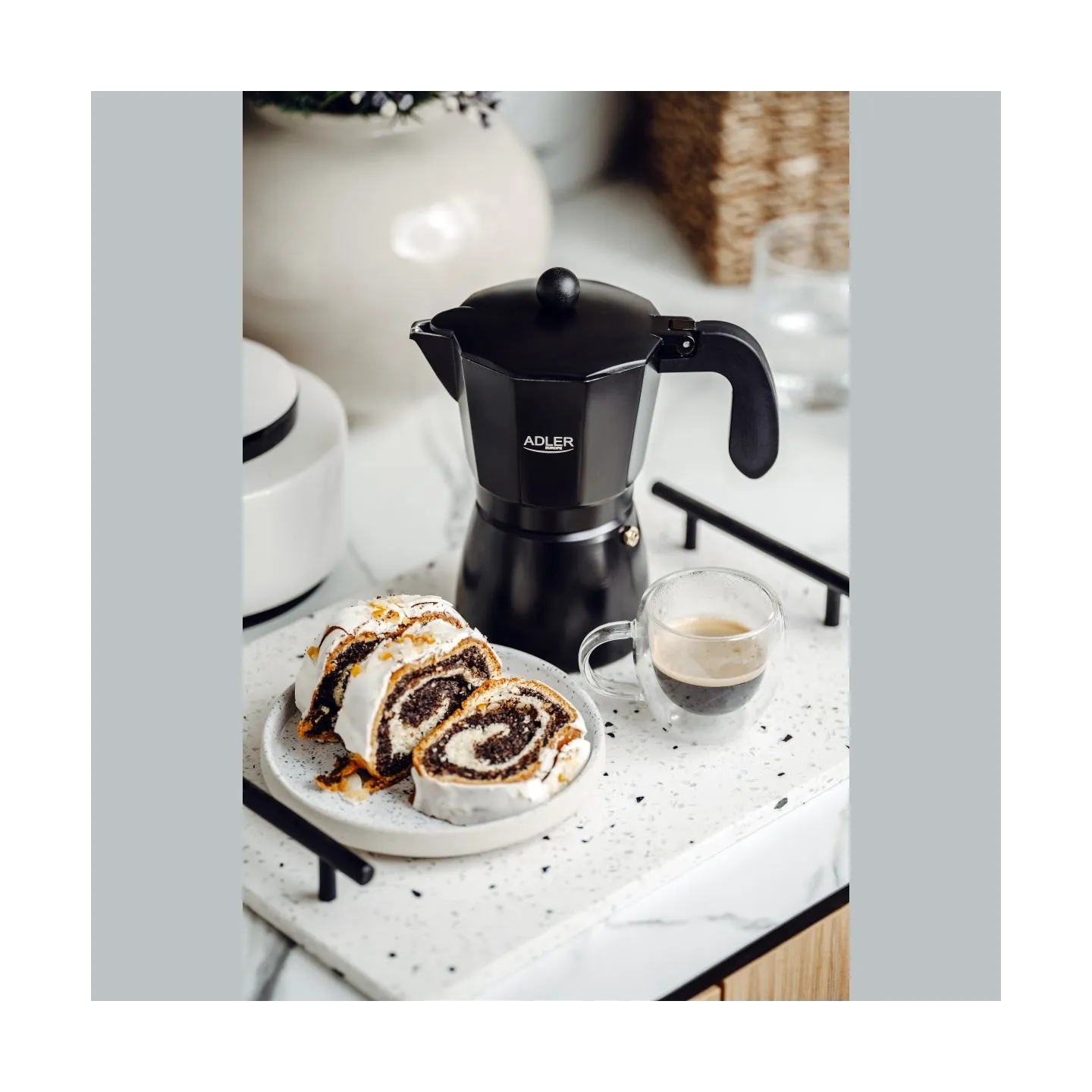 Adler | Espresso Coffee Maker | AD 4421 | Black