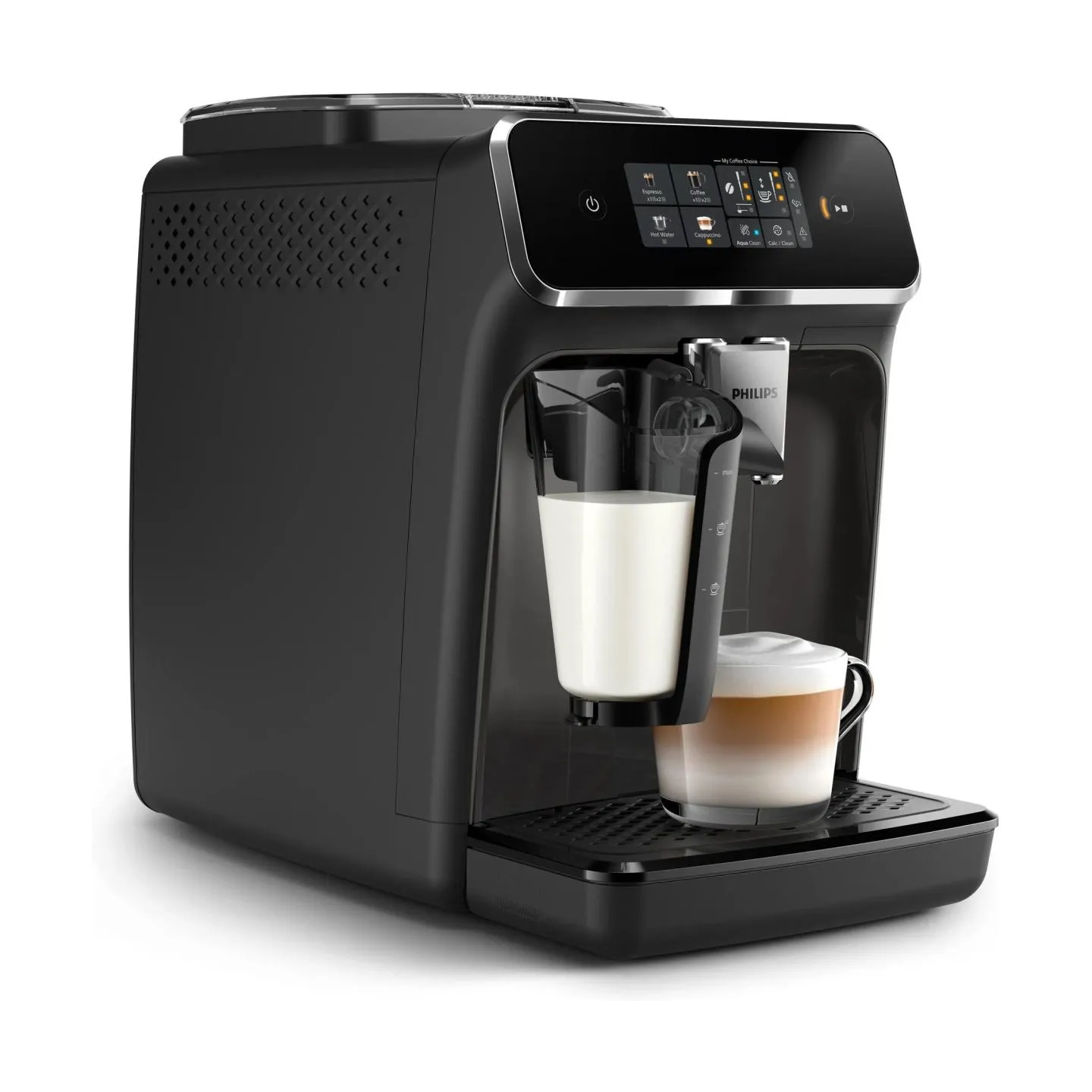 Philips | Espresso Coffee Maker | EP2334/10 | Pump pressure 15 bar | Built-in milk frother | Fully Automatic | 1500 W | Black