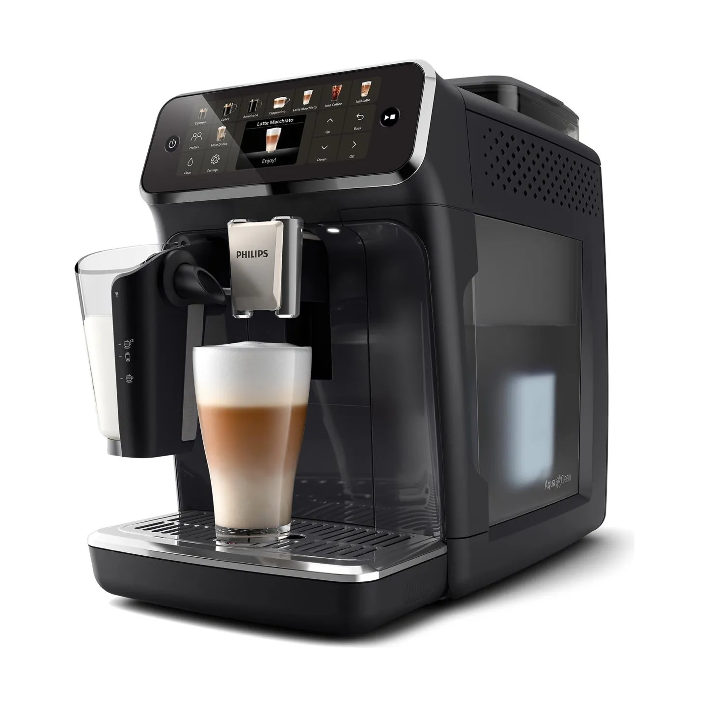 Philips | Coffee maker | EP5541/50 | Pump pressure 15 bar | Built-in milk frother | Fully Automatic | 1500 W | Black