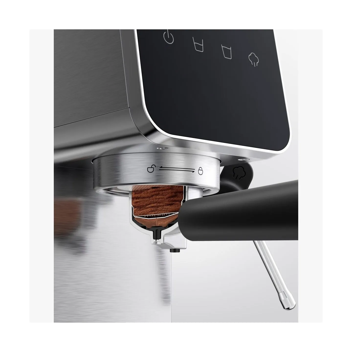 Xiaomi Espresso Machine | Pump pressure 20 bar | Built-in milk frother | Semi-automatic | 1350 W | Silver/Black