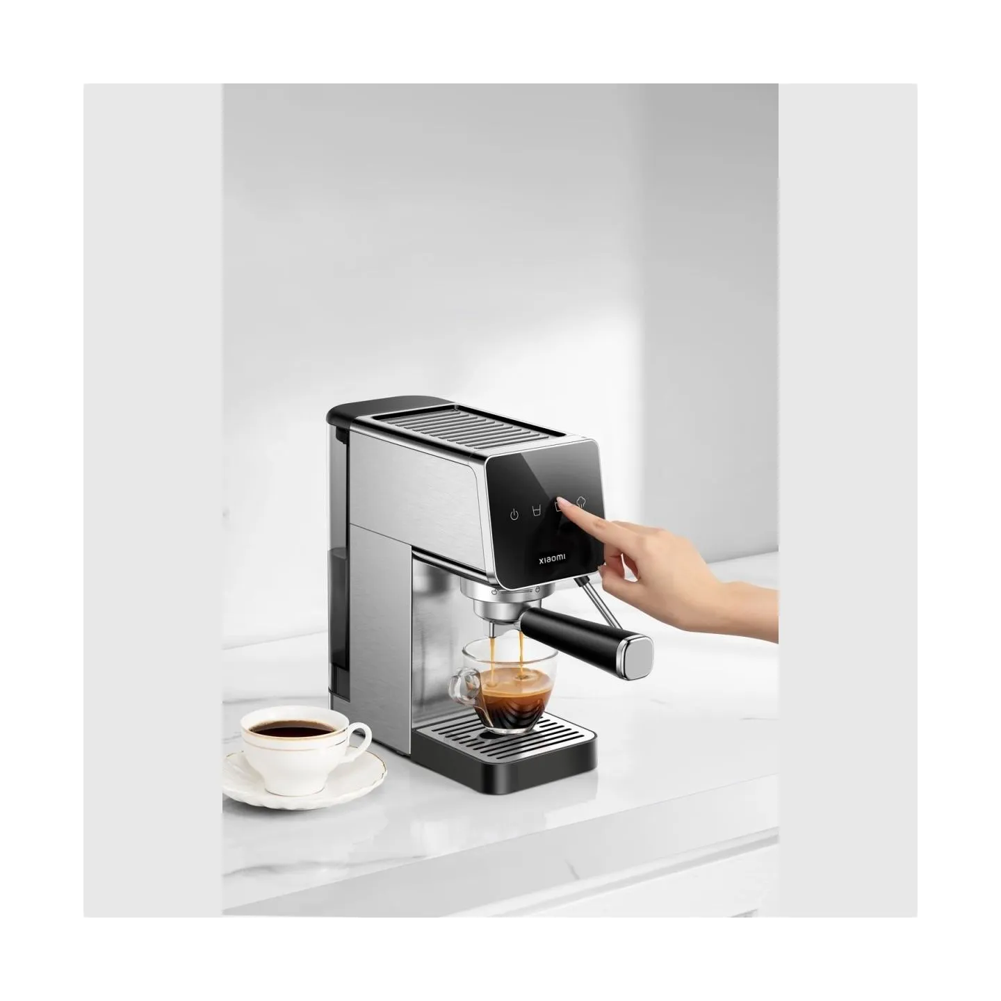 Xiaomi Espresso Machine | Pump pressure 20 bar | Built-in milk frother | Semi-automatic | 1350 W | Silver/Black