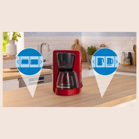 Bosch Coffee machine MyMoment TKA2M114 red