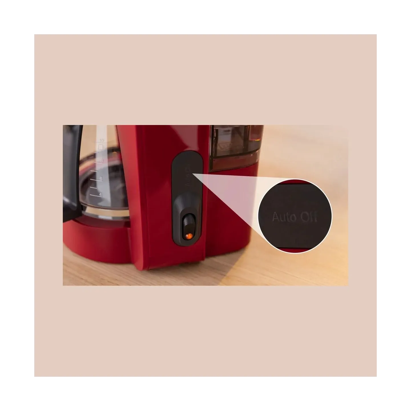 Bosch Coffee machine MyMoment TKA2M114 red