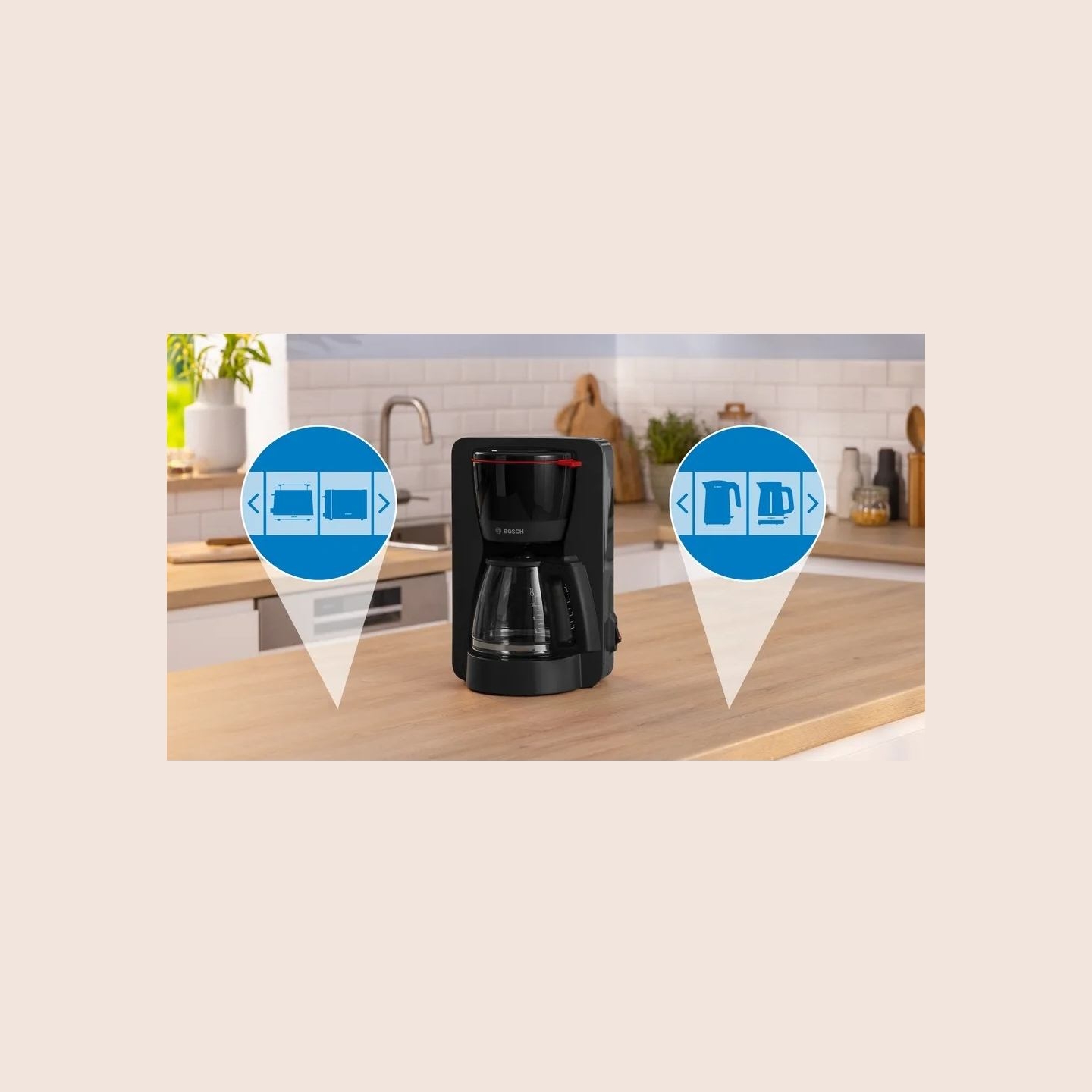 Bosch Coffee machine MyMoment TKA2M113 black