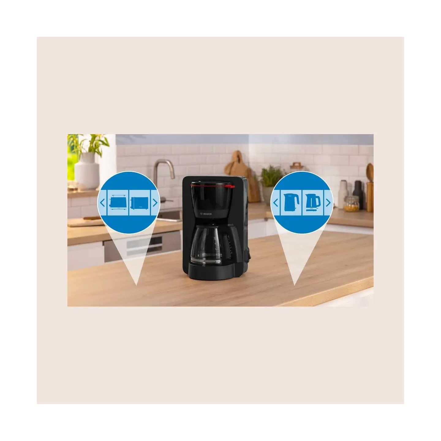 Bosch Coffee machine MyMoment TKA2M113 black