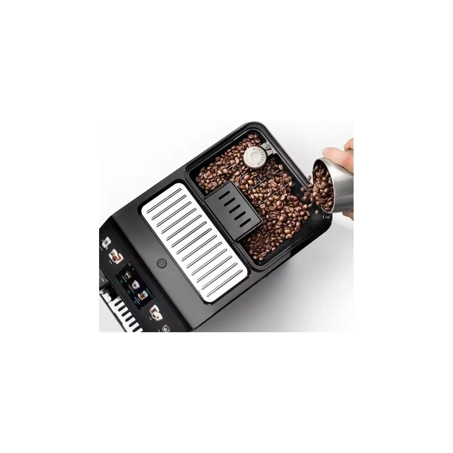 Delonghi Coffee Maker | ECAM450.55.G Eletta Explore | Pump pressure 19 bar | Built-in milk frother | Automatic | 1450 W | Grey