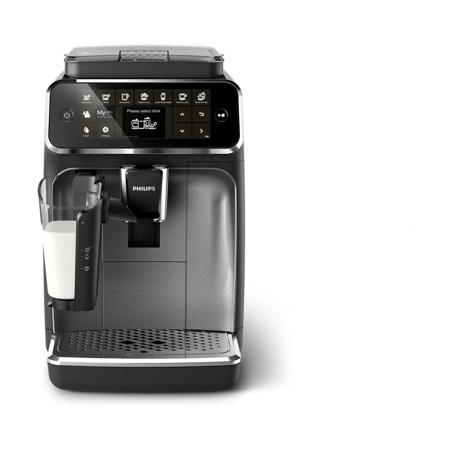 Philips Coffee maker | EP4346/71	4300 Series | Pump pressure 15 bar | Built-in milk frother | Fully Automatic | 1500 W | Black