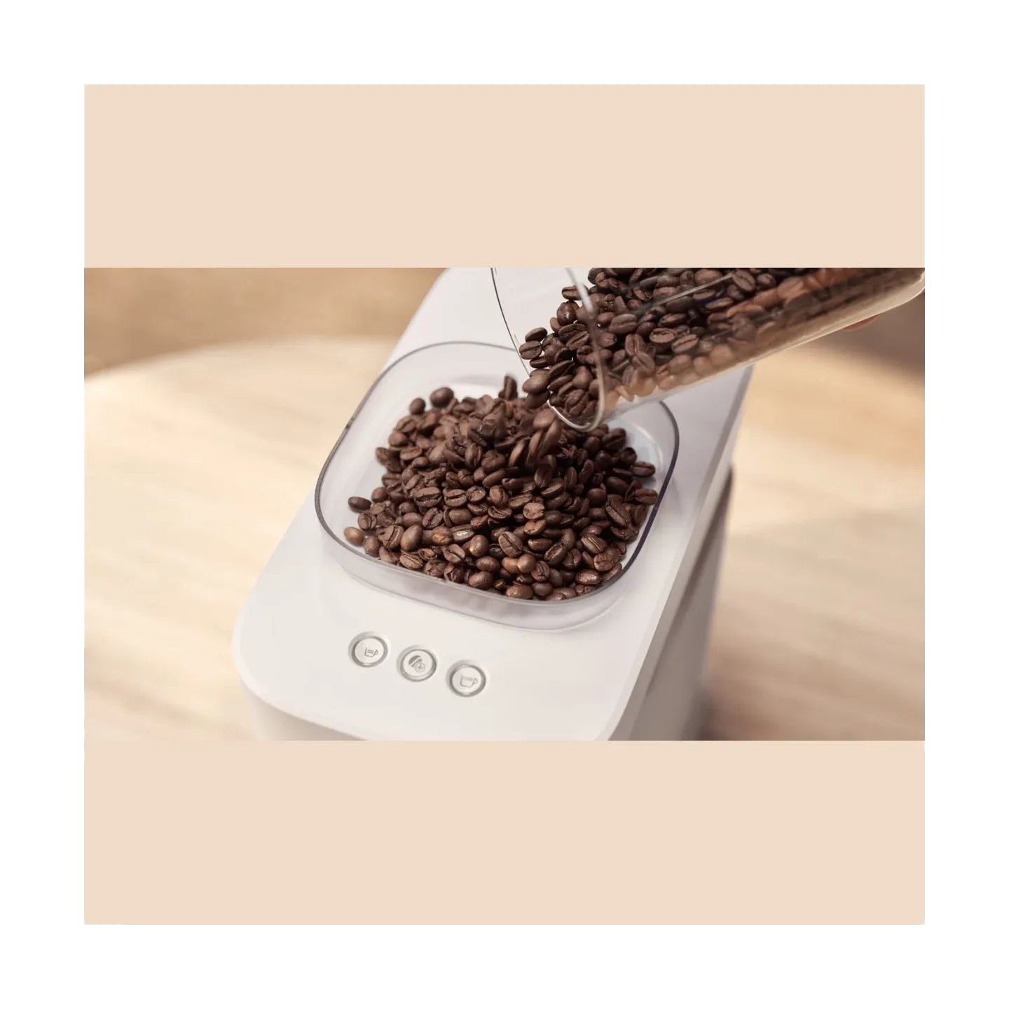 Philips Coffee maker | BAR300/03 Baristina | Pump pressure 16 bar | Semi-automatic | 122.8 W | White