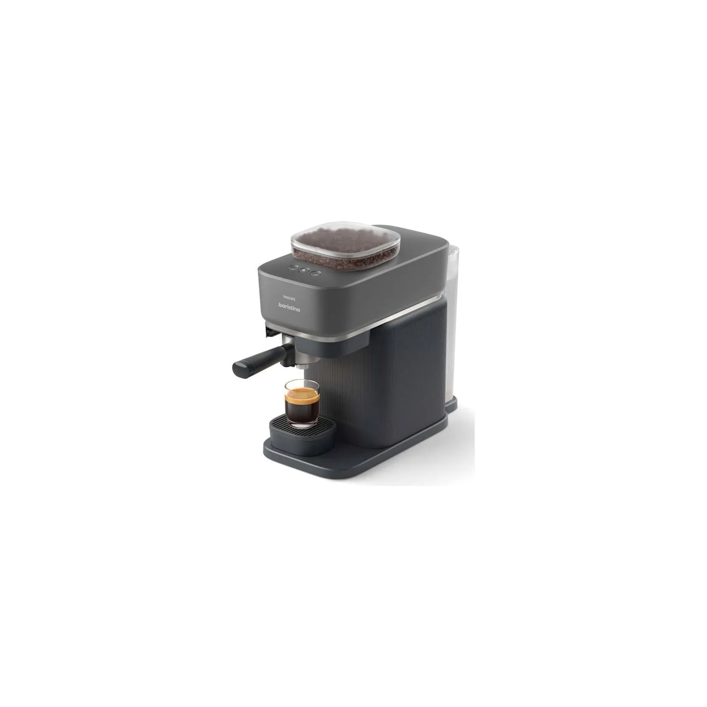 Philips Coffee maker | BAR300/60 Baristina | Pump pressure 16 bar | Semi-automatic | 122.8 W | Black