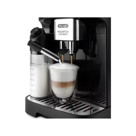Delonghi Coffee maker | Magnifica Evo | Pump pressure 15 bar | Built-in milk frother | Automatic | 1450 W | Black