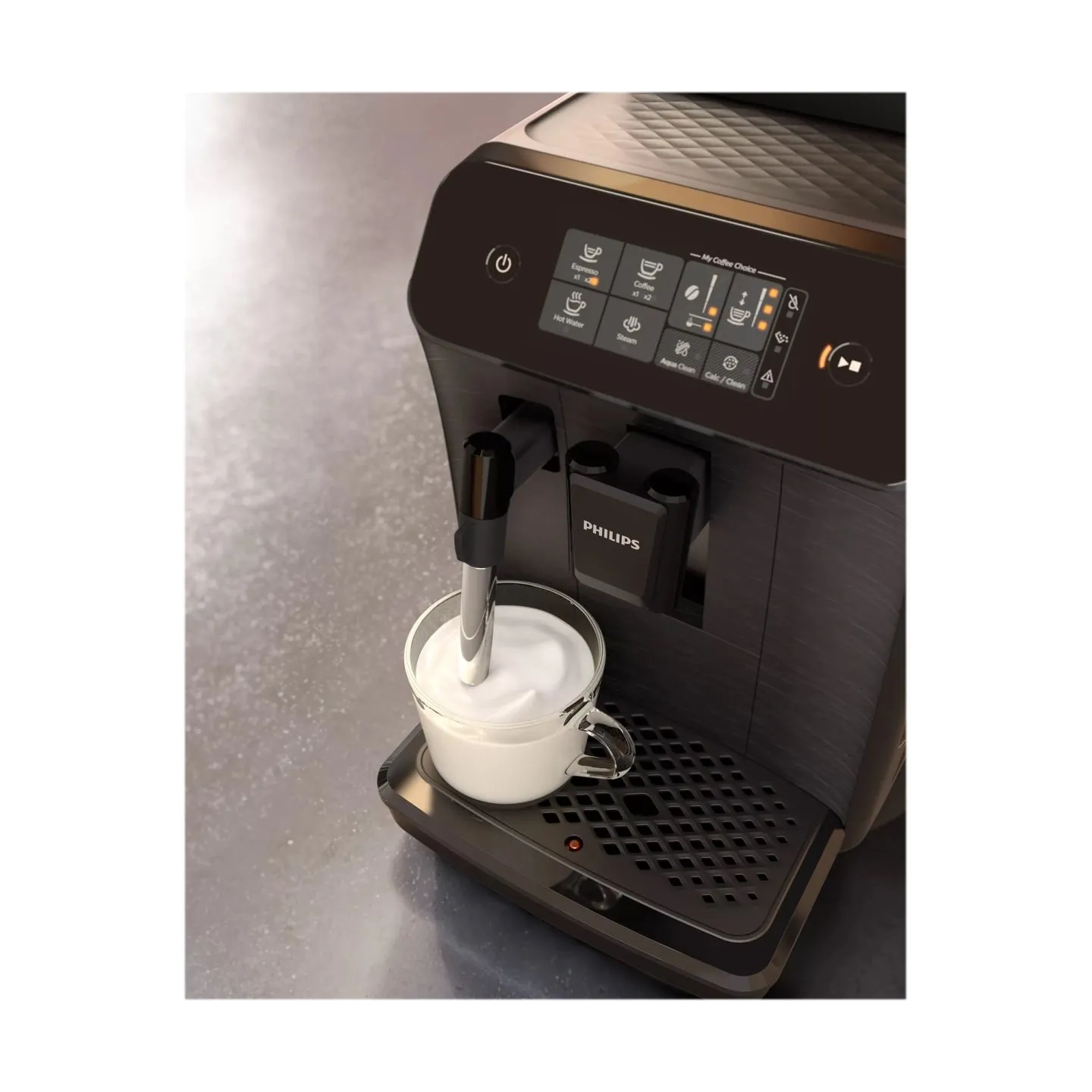 Philips Coffee Maker | EP0820/00 | Pump pressure 15 bar | Built-in milk frother | Fully Automatic | 1500 W | Black