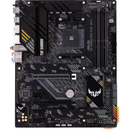 Asus | TUF GAMING B550-PLUS WIFI II | Processor family AMD | Processor socket AM4 | DDR4 DIMM | Memory slots 4 | Supported hard 