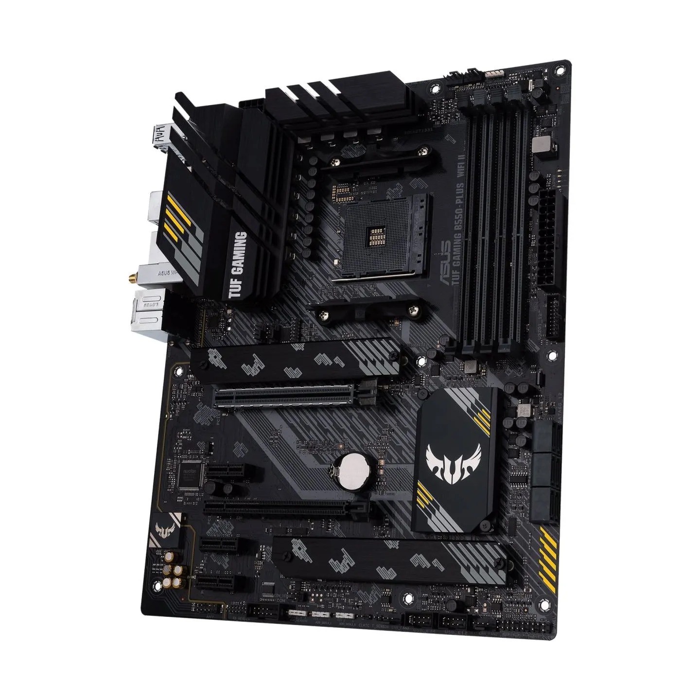 Asus | TUF GAMING B550-PLUS WIFI II | Processor family AMD | Processor socket AM4 | DDR4 DIMM | Memory slots 4 | Supported hard 