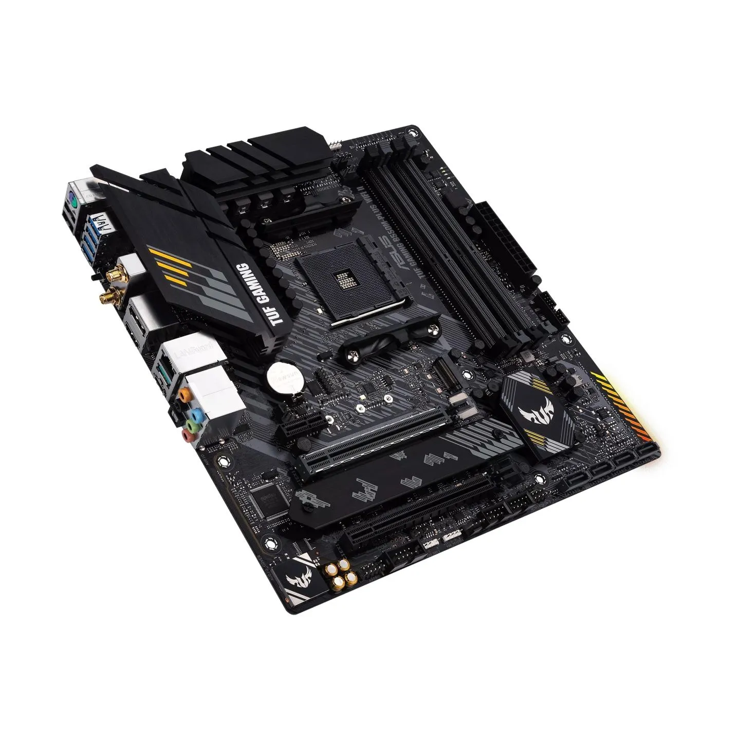 Asus | TUF GAMING B550M-PLUS WIFI II | Processor family AMD | Processor socket AM4 | DDR4 | Memory slots 4 | Chipset  B550 | mic