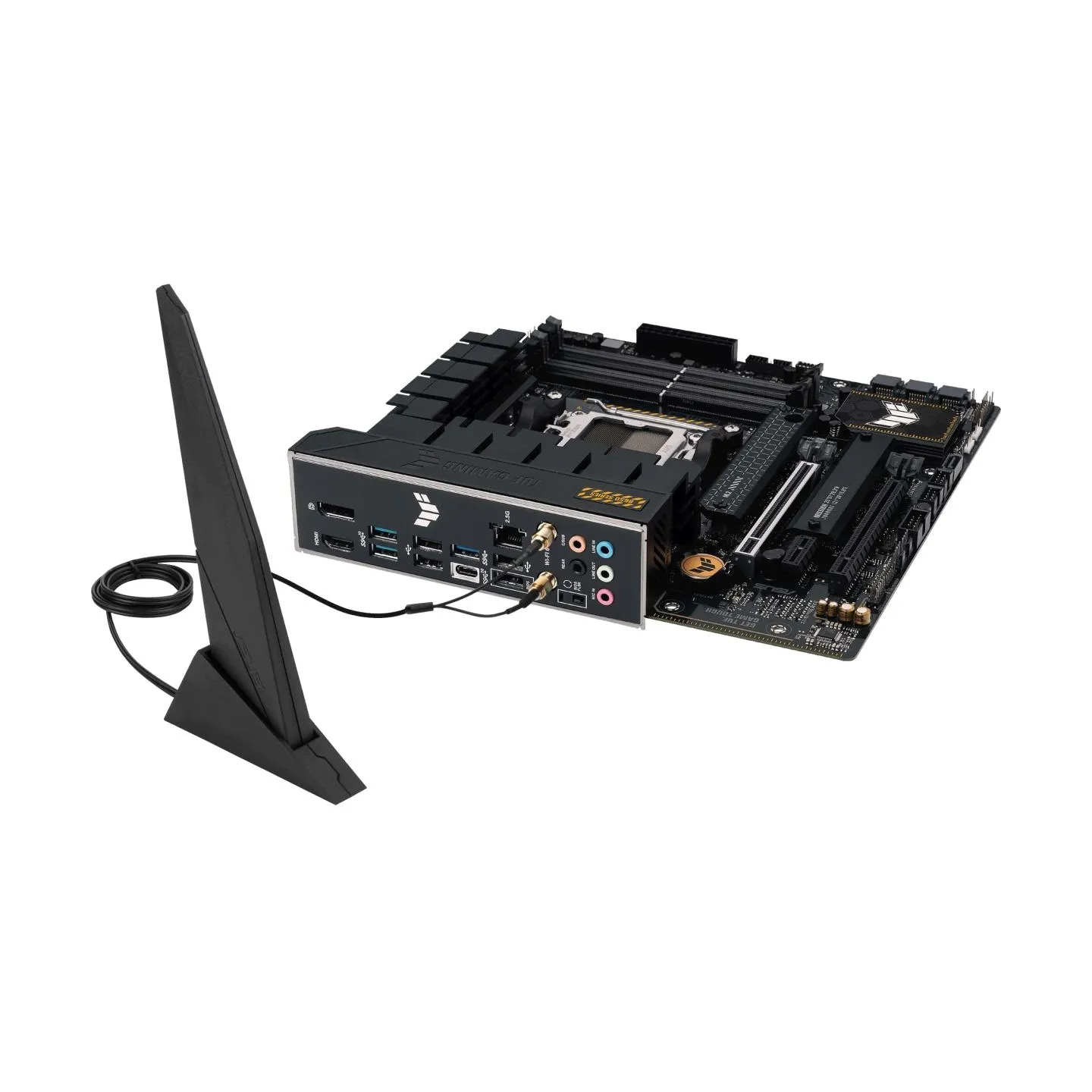 Asus | TUF GAMING B650M-PLUS WIFI | Processor family AMD | Processor socket AM5 | DDR5 DIMM | Memory slots 4 | Supported hard di