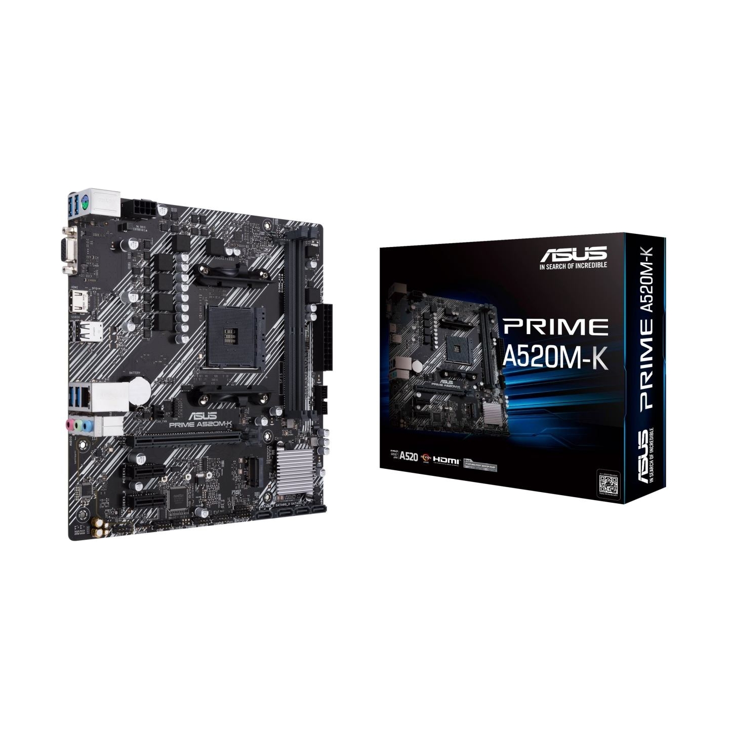 Asus PRIME A520M-K AMD Socket AM4
