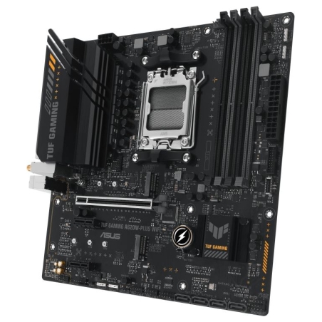 Asus | TUF GAMING A620M-PLUS WIFI | Processor family AMD | Processor socket AM5 | DDR5 DIMM | Memory slots 4 | Supported hard di