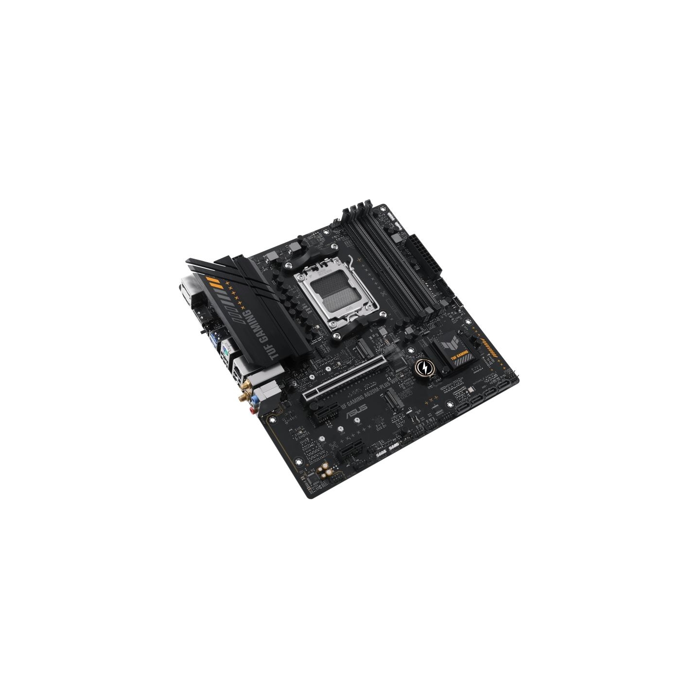 Asus | TUF GAMING A620M-PLUS WIFI | Processor family AMD | Processor socket AM5 | DDR5 DIMM | Memory slots 4 | Supported hard di