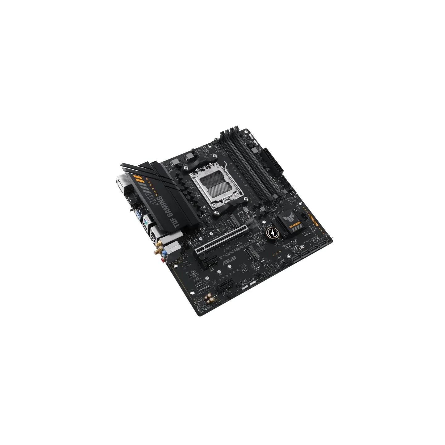 Asus | TUF GAMING A620M-PLUS WIFI | Processor family AMD | Processor socket AM5 | DDR5 DIMM | Memory slots 4 | Supported hard di