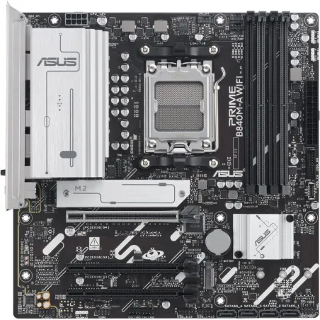 Asus PRIME B840M-A WIFI | Processor family AMD | Processor socket AM5 | DDR5 SDRAM | Supported hard disk drive interfaces SATA, 