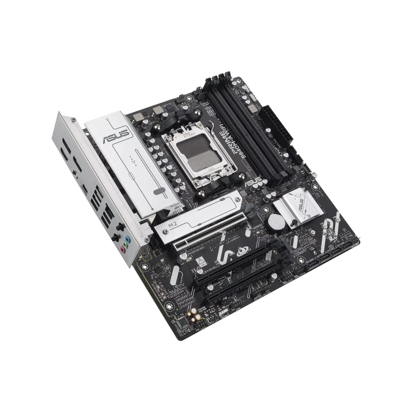 Asus PRIME B840M-A WIFI | Processor family AMD | Processor socket AM5 | DDR5 SDRAM | Supported hard disk drive interfaces SATA, 