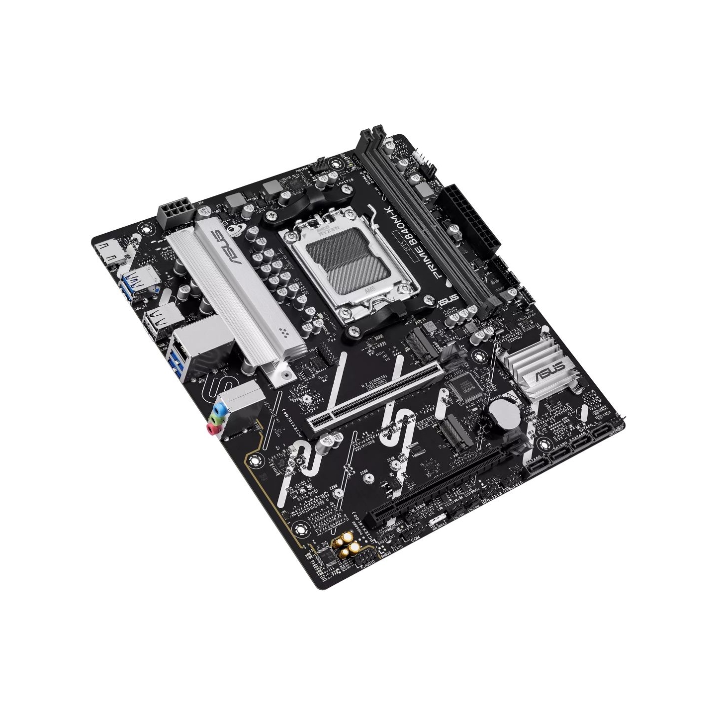 Asus PRIME B840M-K | Processor family AMD | Processor socket AM5 | DDR5 | Supported hard disk drive interfaces SATA, M.2 | Numbe