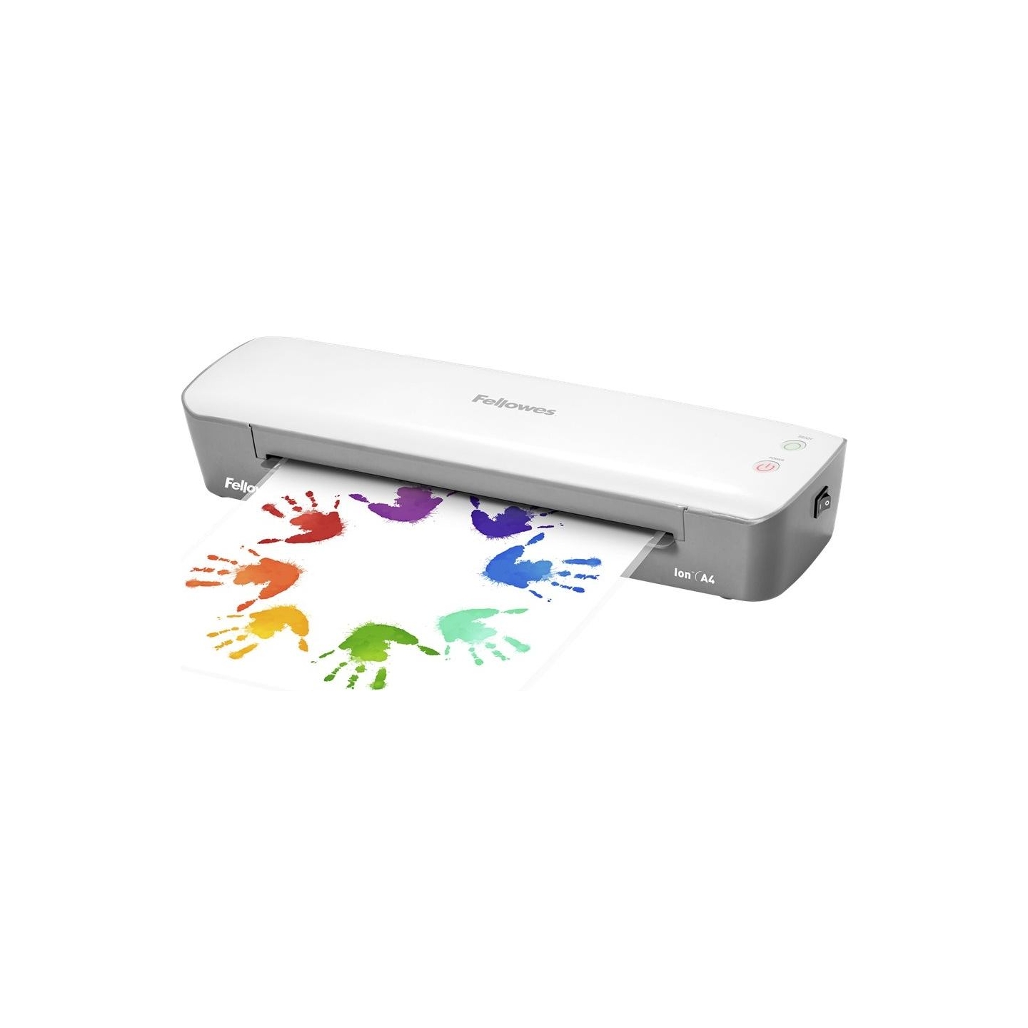 Fellowes White/Gray | Ion A4 Laminator