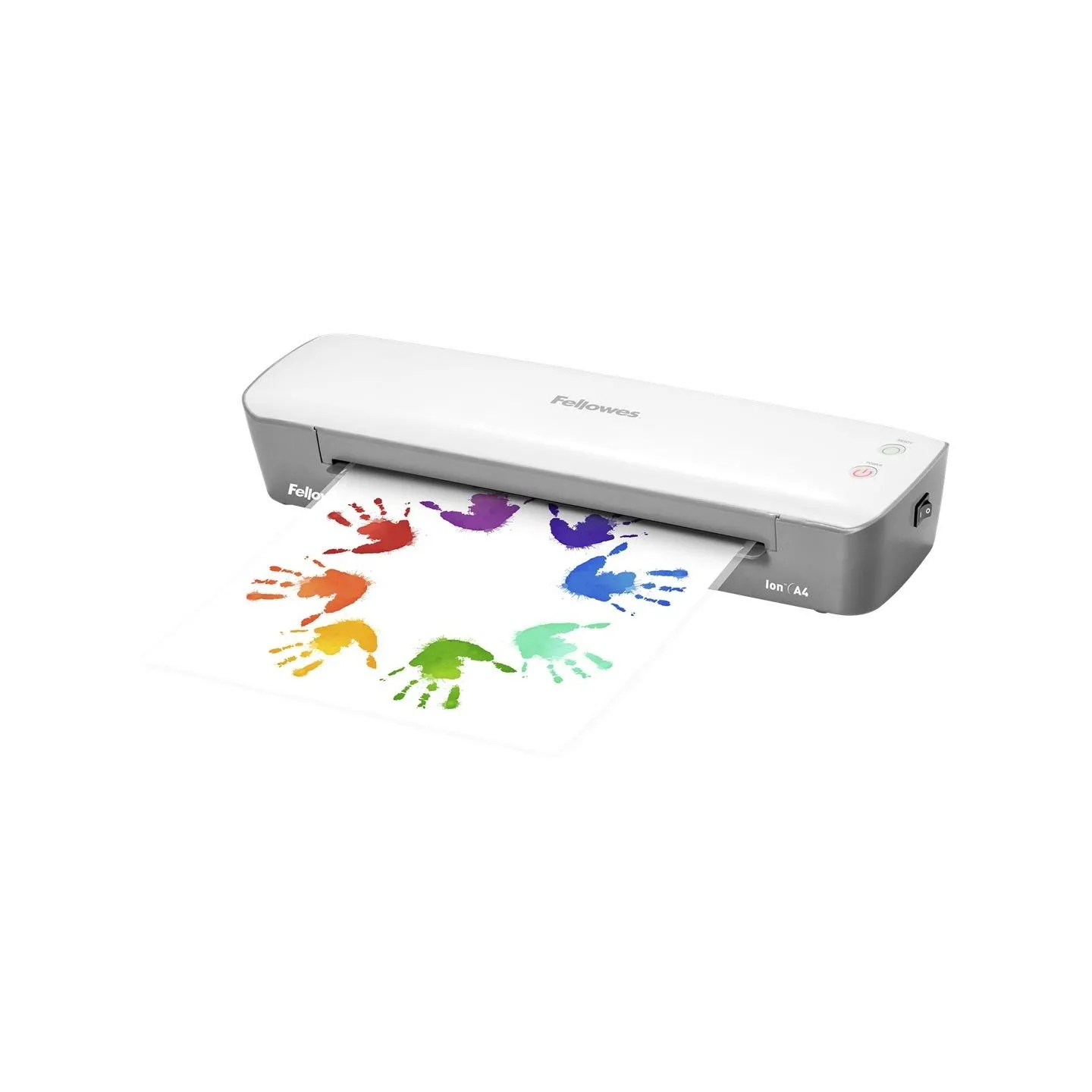 Fellowes White/Gray | Ion A4 Laminator