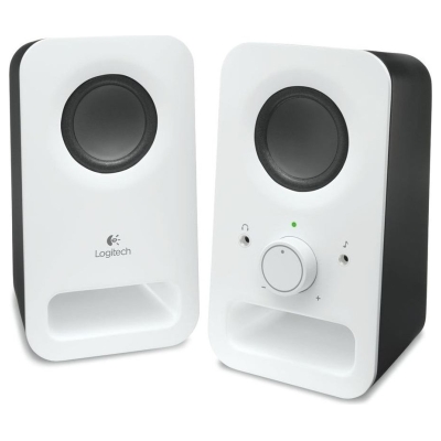 Logitech Z150 Stereo Speakers - SNOW WHITE - 3.5 MM