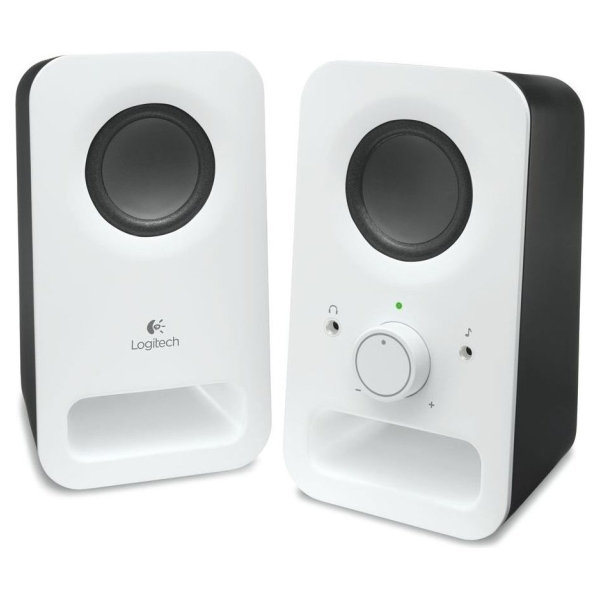 Logitech Z150 Stereo Speakers - SNOW WHITE - 3.5 MM