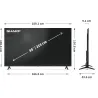 Sharp 4K TV | 85HP5265E | 85 | Smart TV | UHD | Google TV