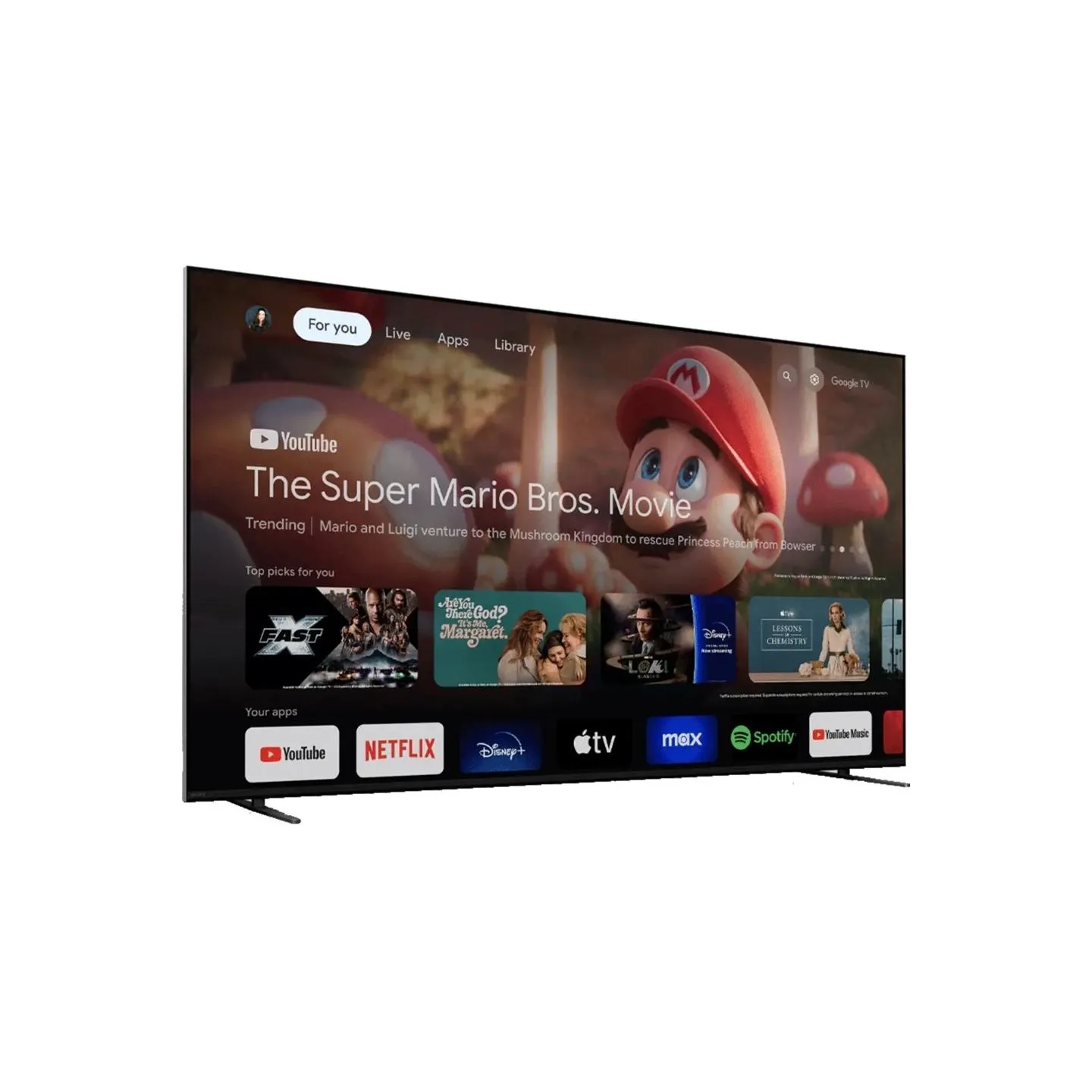 Sony K-65XR70 | 65 | Smart TV | Google TV | UHD | Grey