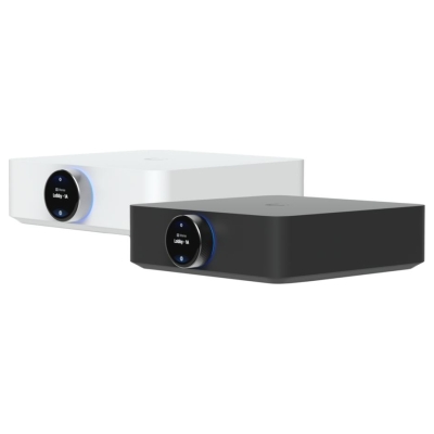 Ubiquiti UPL-Amp-B-EU premium speaker amplifier designed for high-fidelity multi-zone audio streaming and immersive spatial soun