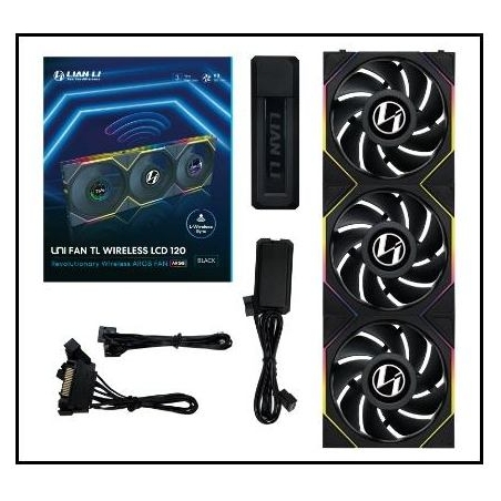 Lian Li CASE FAN 120MM WRL 3PCS/G99.12TLLCD1W3B.00 LIAN LI