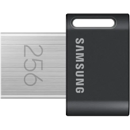 Samsung | FIT Plus | MUF-256AB/APC | 256 GB | USB 3.1 | Black/Silver