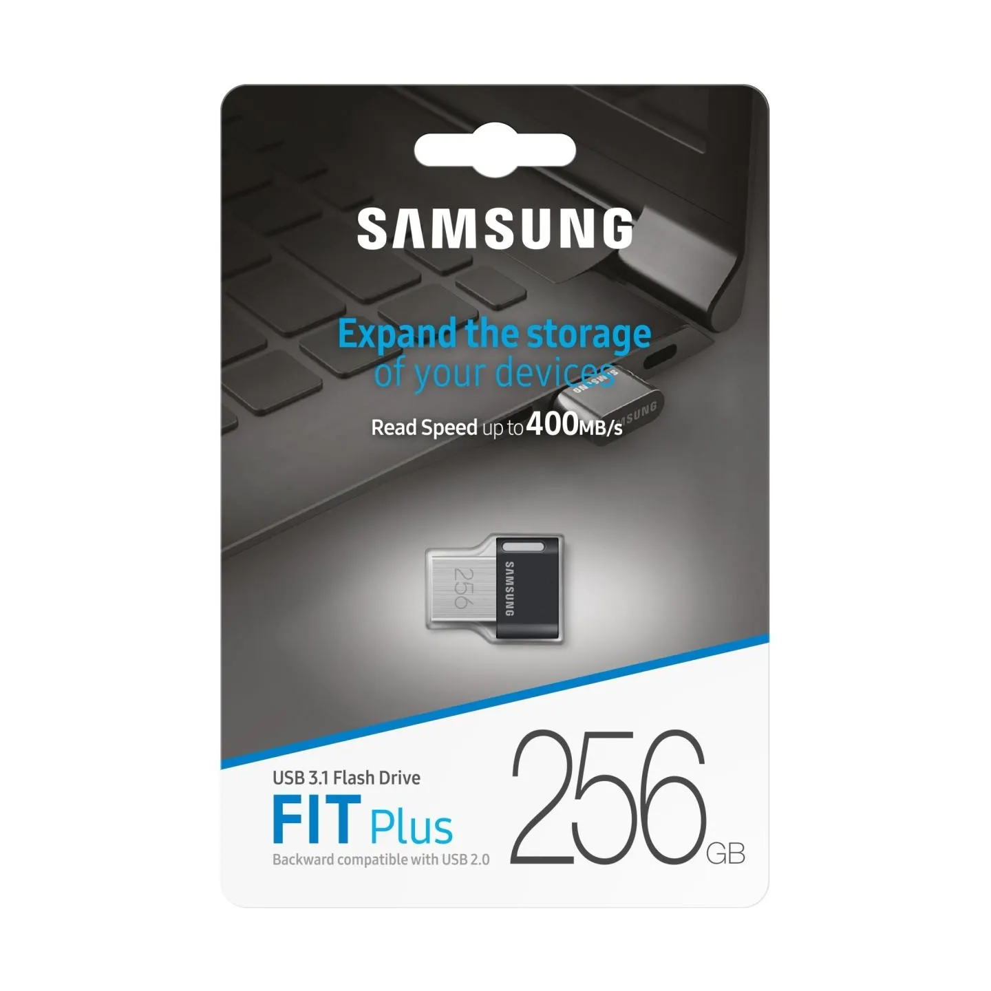 Samsung Pendrive FIT Plus USB3.1 256 GB Gray MUF-256AB/A