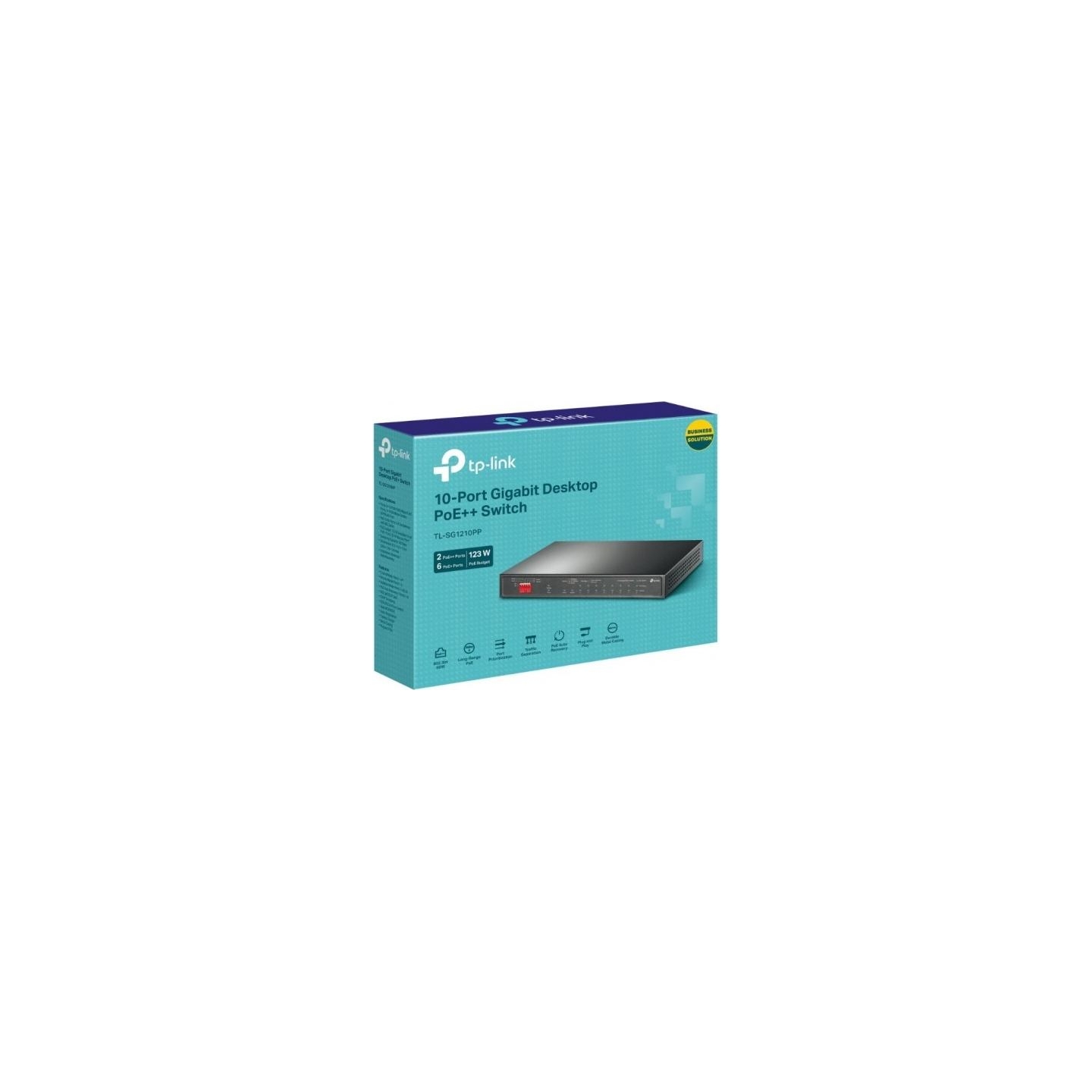 Tp-Link Switch 10xGE PoE+/PoE++ SG1210PP
