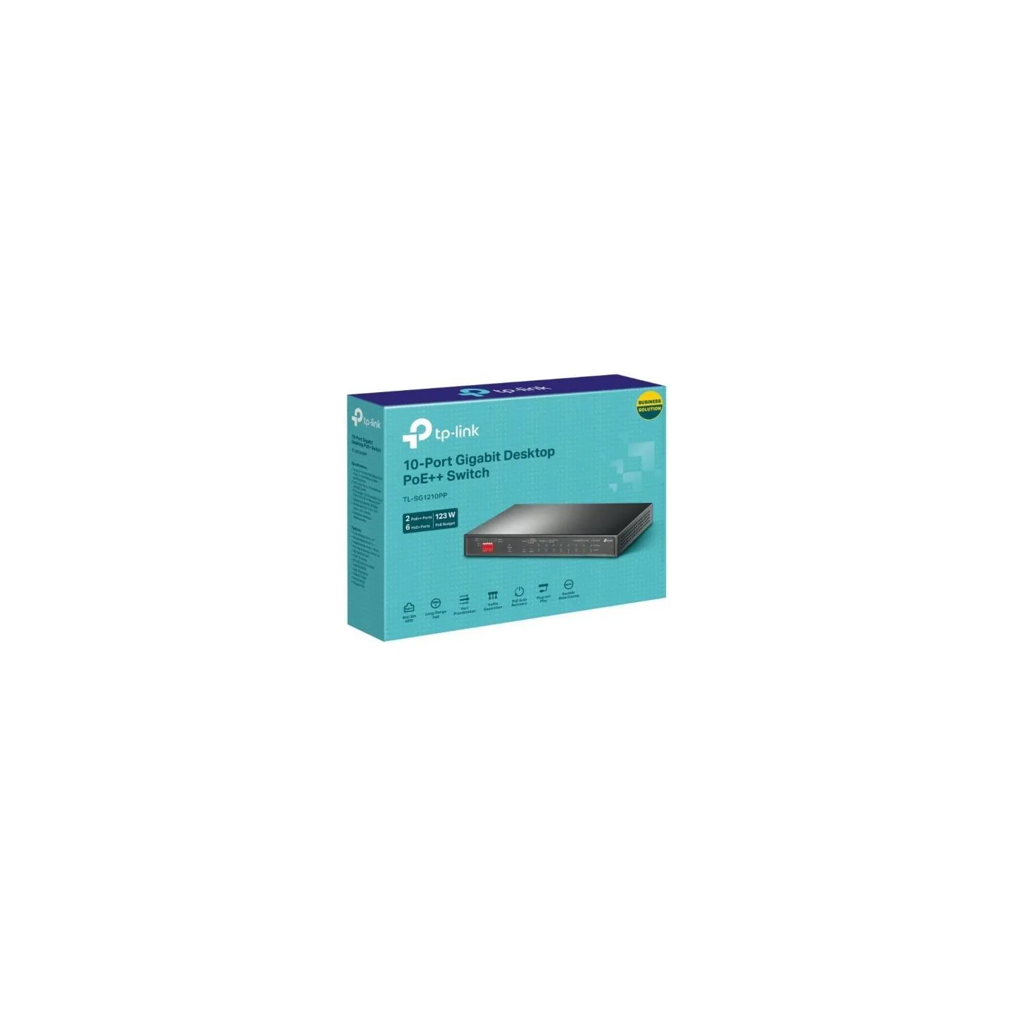 Tp-Link Switch 10xGE PoE+/PoE++ SG1210PP