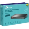 Tp-Link Switch|TP-LINK|TL-SG1210PP|9x10Base-T / 100Base-TX / 1000Base-T|1x10/100/1000BASE-T/SFP combo|PoE+ ports 6|TL-SG1210PP