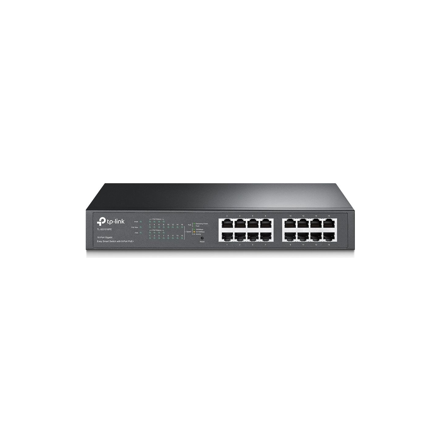 Tp-Link SG1016PE switch Smart 16x1GbE (8xPoE+)