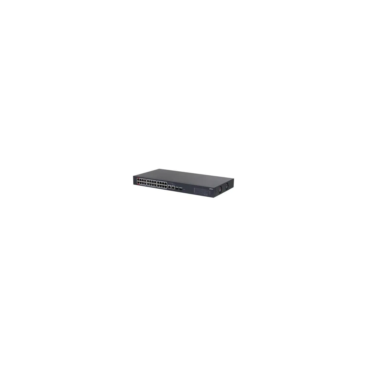 Dahua Switch|DAHUA|CS4226-24ET-240|Desktop/pedestal|Rack 1U|24x10Base-T / 100Base-TX|2x10/100/1000BASE-T/SFP combo|2|26|PoE port