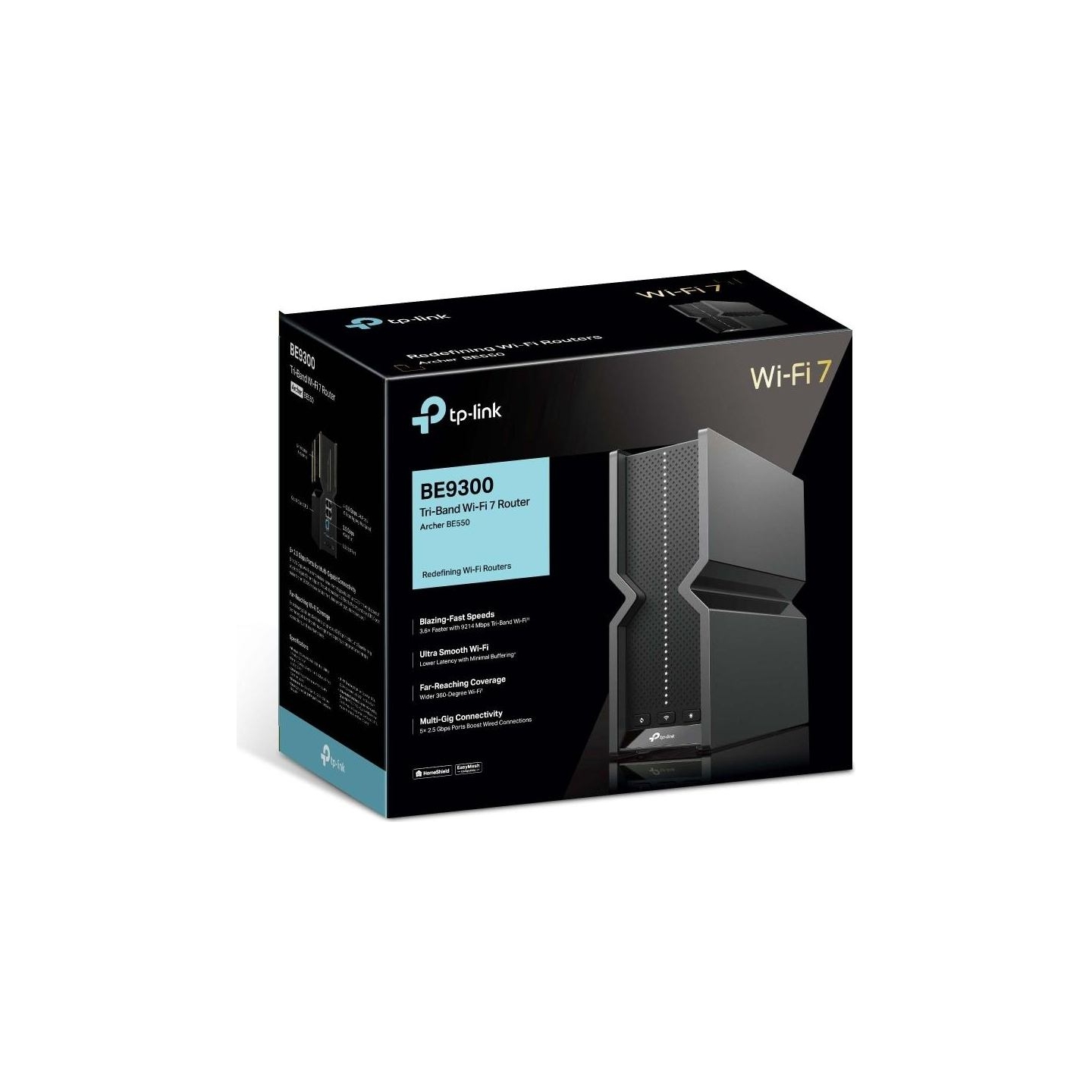 Tp-Link Wireless Router|TP-LINK|Wireless Router|9214 Mbps|Mesh|Wi-Fi 7|USB 3.0|4x2.5GbE|1x2.5GbE|Number of antennas 6|ARCHERBE55