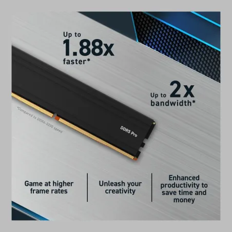 Crucial MEMORY DIMM PRO 48GB DDR5-5600/CP48G56C46U5T CRUCIAL