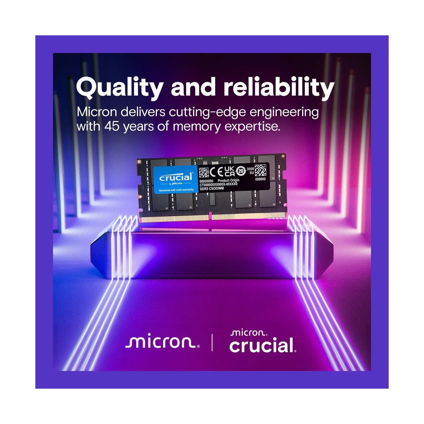 Crucial MEMORY DIMM PRO 32GB DDR5-6400/CT32G64C52CS5 CRUCIAL
