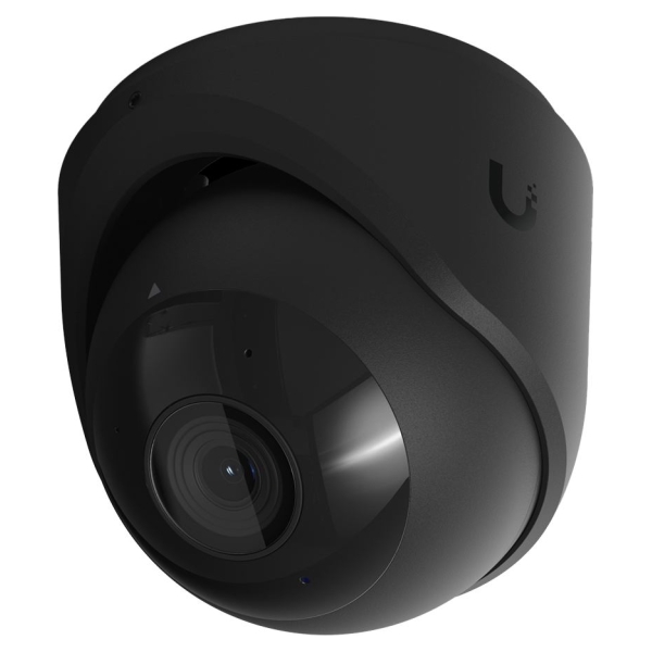 Ubiquiti UVC-G6-Turret-B Black, All-weather, tamper-resistant 4K PoE camera with a 1/1.8" 8MP image sensor, Multi-TOPs AI Engine
