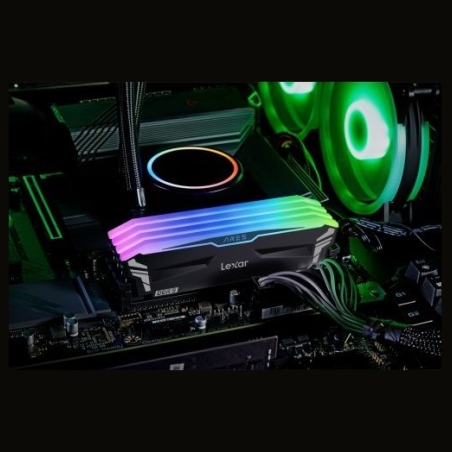 Lexar Memory DDR5 ARES RGB Gaming 32GB(2*16GB)/6800 black