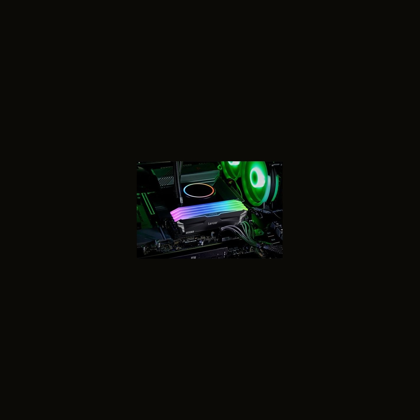 Lexar Memory DDR5 ARES RGB Gaming 32GB(2*16GB)/6800 black